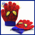 High Quality touch screen smartphone spider man printed bamboo fiber gloves